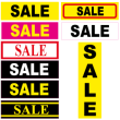 SALE firkant klistermærke