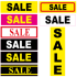 SALE firkant klistermærke