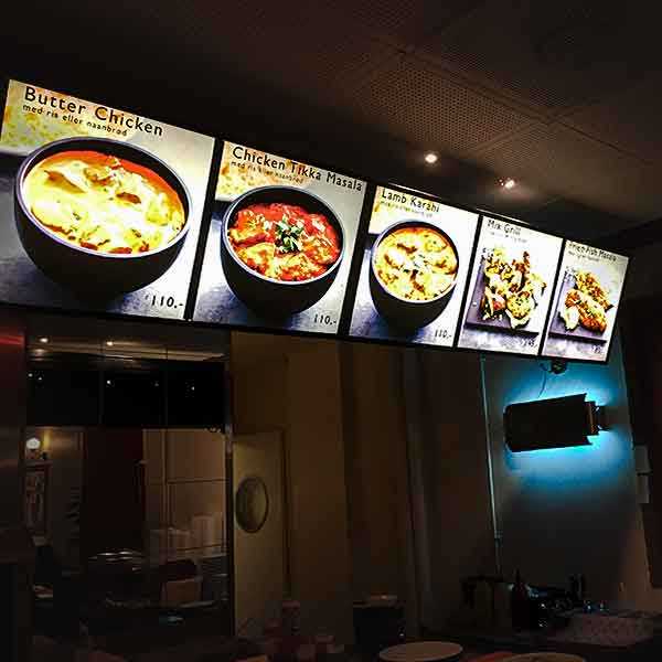 Baclit print lightbox