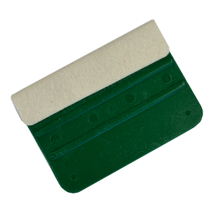 Squeegee with felt