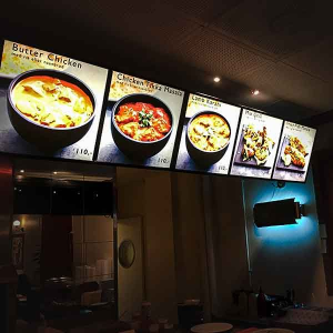 Baclit print lightbox