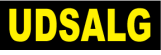 UDSALG sort gul - 88300
