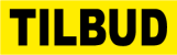 TILBUD firkant  gul sort - 88401