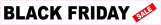 Black Friday firkant 1 hvid sort - 88901