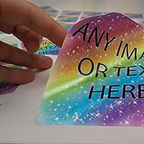 Test print sticker