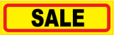 SALE ramme gul - 88204