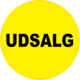 UDSALG gul sort - 88326