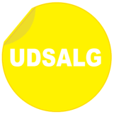 UDSALG flap gul hvid - 88320